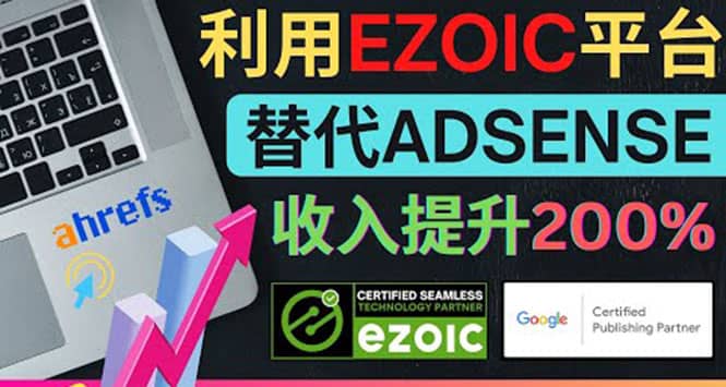 利用Ezoic优化网站广告：把自己的Adsense广告收入提升80%到200%-金云网创--一切美好高质量资源，尽在金云网创！