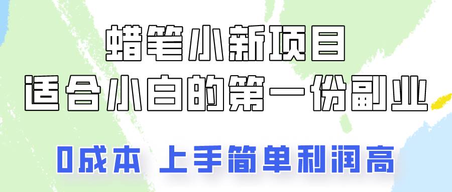 蜡笔小新项目拆解，0投入，0成本，小白一个月也能多赚3000+-金云网创--一切美好高质量资源，尽在金云网创！