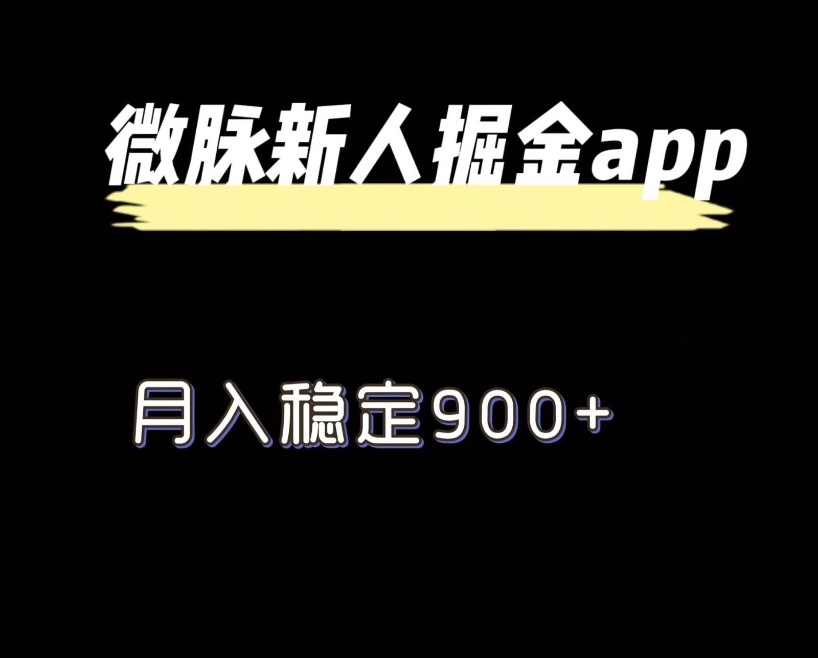 最新微脉长久项目，拉新掘金，月入稳定900+-金云网创--一切美好高质量资源，尽在金云网创！