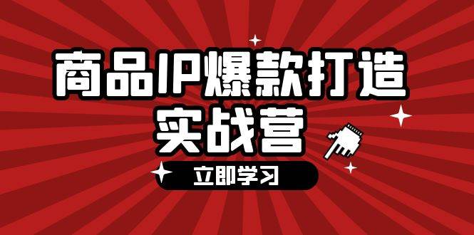 （12136期）商品-IP爆款打造实战营【第四期】，手把手教你打造商品IP，爆款 不断-金云网创--一切美好高质量资源，尽在金云网创！