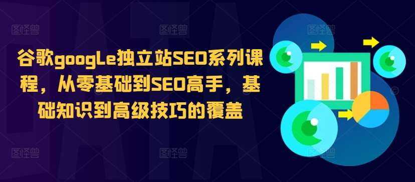 谷歌google独立站SEO系列课程，从零基础到SEO高手，基础知识到高级技巧的覆盖-金云网创--一切美好高质量资源，尽在金云网创！