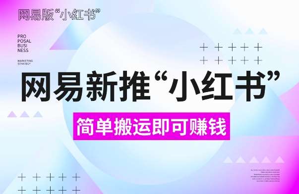 网易官方新推“小红书”，搬运即有收益，新手小白千万别错过(附详细教程)【揭秘】-金云网创-金云网创--一切美好高质量资源,尽在金云网创！