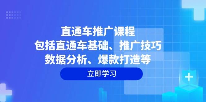 （14001期）直通车推广课程：包括直通车基础、推广技巧、数据分析、爆款打造等-金云网创-金云网创--一切美好高质量资源,尽在金云网创！